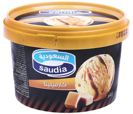 ايس كريم كارميليتا السعودية نصف لتر