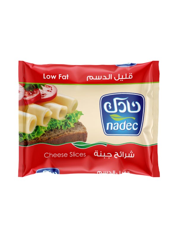 شرائح الجبنة قليلة الدسم نادك