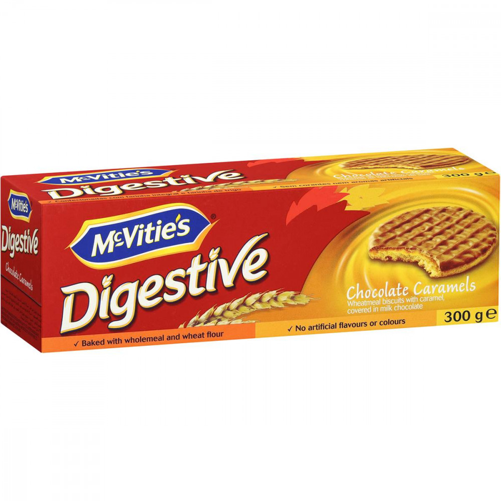 الكالوري في بسكوت دايجستف الكراميل