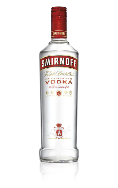 Smirnoff Vodka Red Label 80 Proof