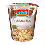 اندومي كاسة نكهة اللحم البقري