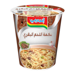 اندومي كاسة نكهة اللحم البقري