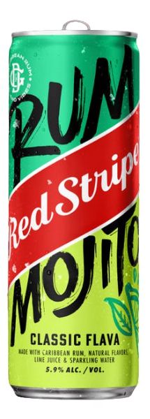 Red Stripe Mojito