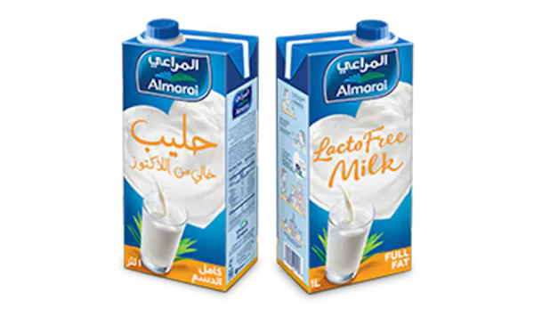 حليب خالي اللاكتوز المراعي