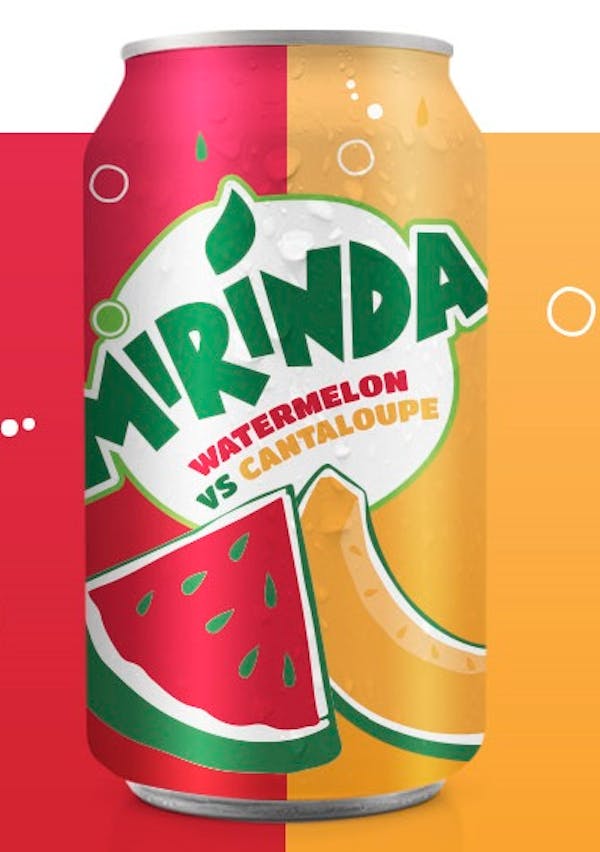 السعرات الحرارية في ميرندا بطيخ شمام