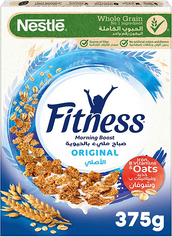 رقائق فيتنس بالحبوب الكاملة نستله