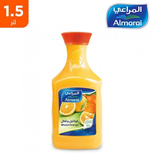 عصير البرتقال الطبيعي من المراعي 1.5 لتر