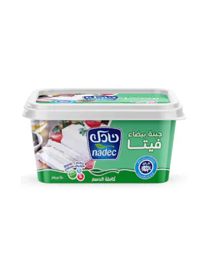 جبنة فيتا بيضاء كامل الدسم نادك