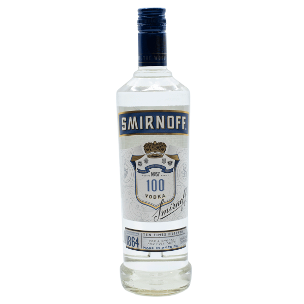 Smirnoff Vodka Blue Label 100 Proof