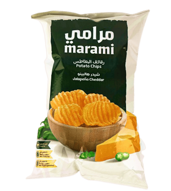 بطاطس شيدر هالبينو مرامي