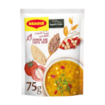 شوربة الكينوا والعدس ماجي