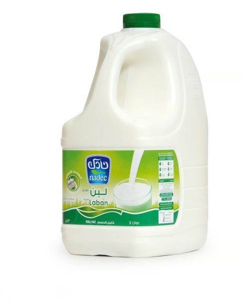 لبن نادك كامل الدسم 3 لتر