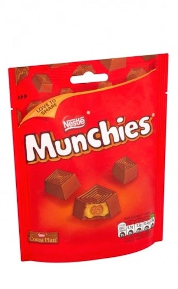 السعرات الحرارية في شوكلاتة مانشيز 3 قطع صغيرة