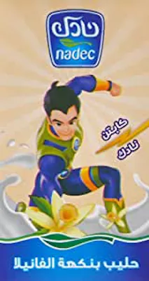 كابتن نادك حليب بنكهة الفانيلا 200 مل