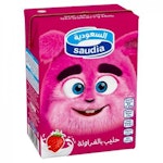 حليب السعودية بالفراولة