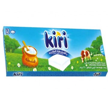 نصف مكعب جبنة كيري بالقشطة