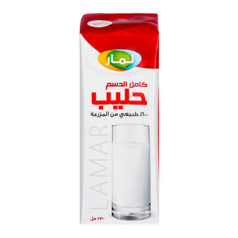 حليب لمار كامل الدسم