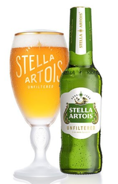 Stella Artois Unfiltered Lager