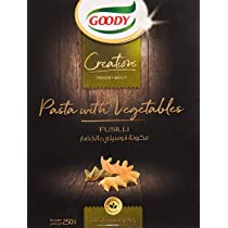 مكرونة فوسيلي بالخضار قودي