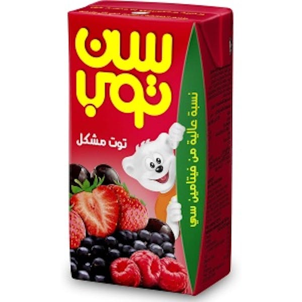 عصير بالتوت المشكل سن توب