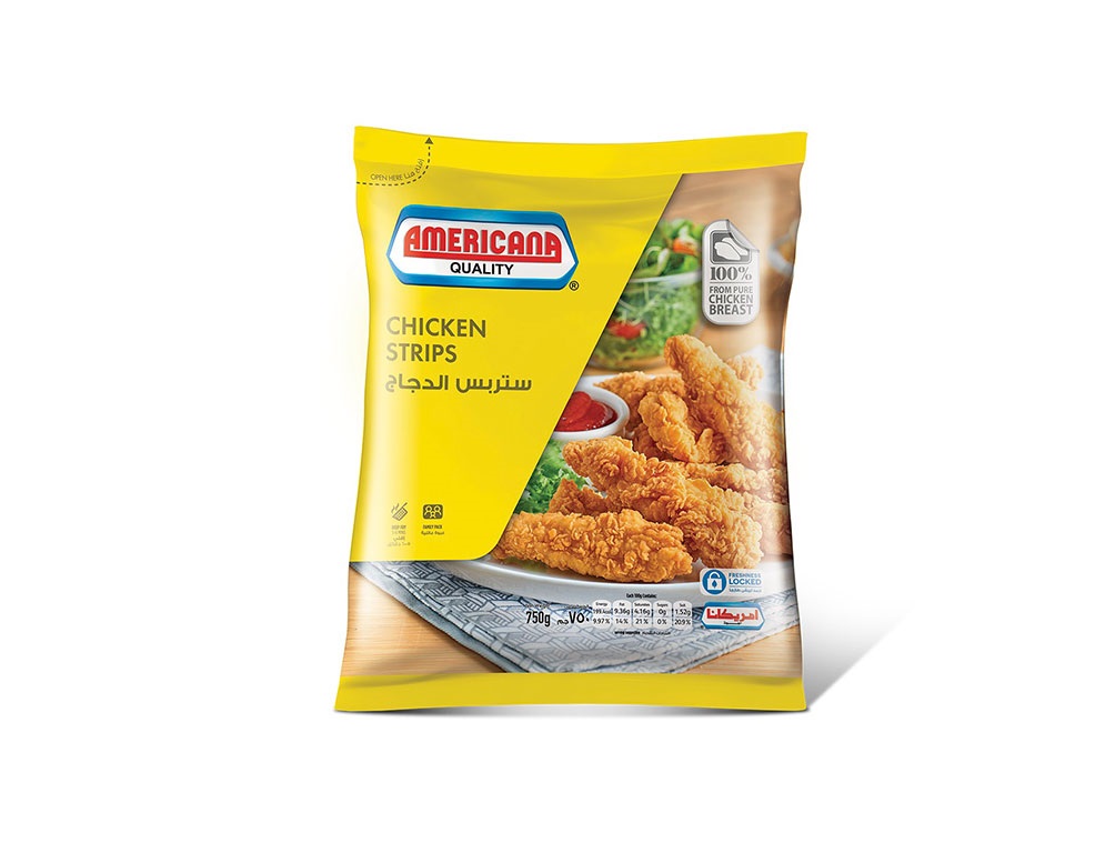 ستربس دجاج امريكانا 100 جم