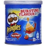 السعرات الحرارية في برينجلز كاتشاب 25 جم