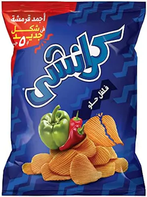 كرانشى بطعم الفلفل الحلو
