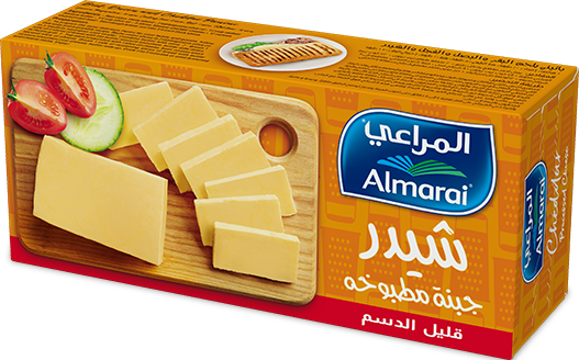 جبنة شيدر المراعي قليلة الدسم