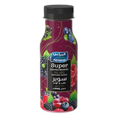 عصير المراعي سوبر عنب و توت 250 مل