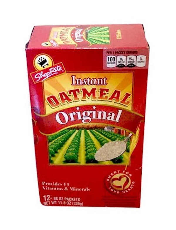 السعرات الحرارية في شوفان شوب رايت سادة