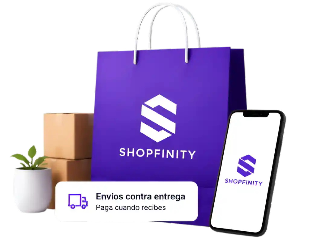Shopping bag and phone