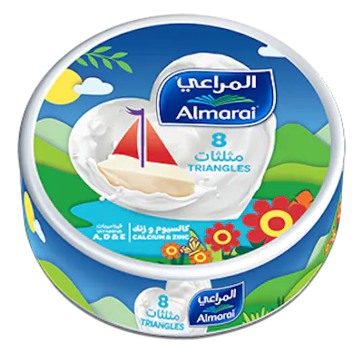 جبن مثلثات المراعي