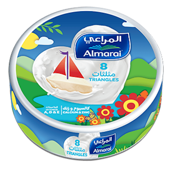 جبن مثلثات المراعي