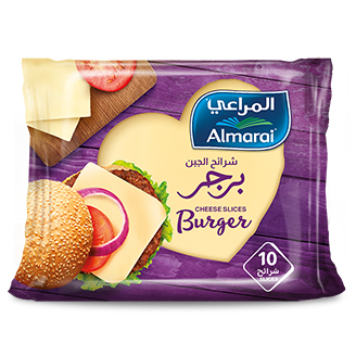 جبنة شرائح البرجر