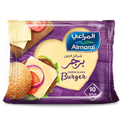 جبنة شرائح البرجر