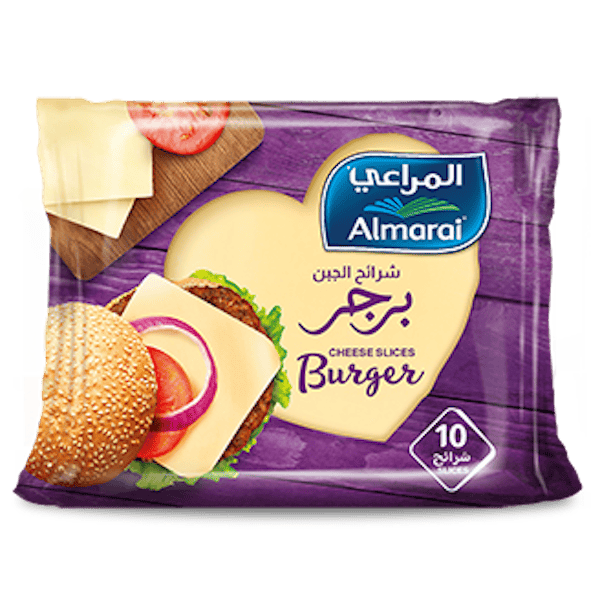 جبنة شرائح البرجر
