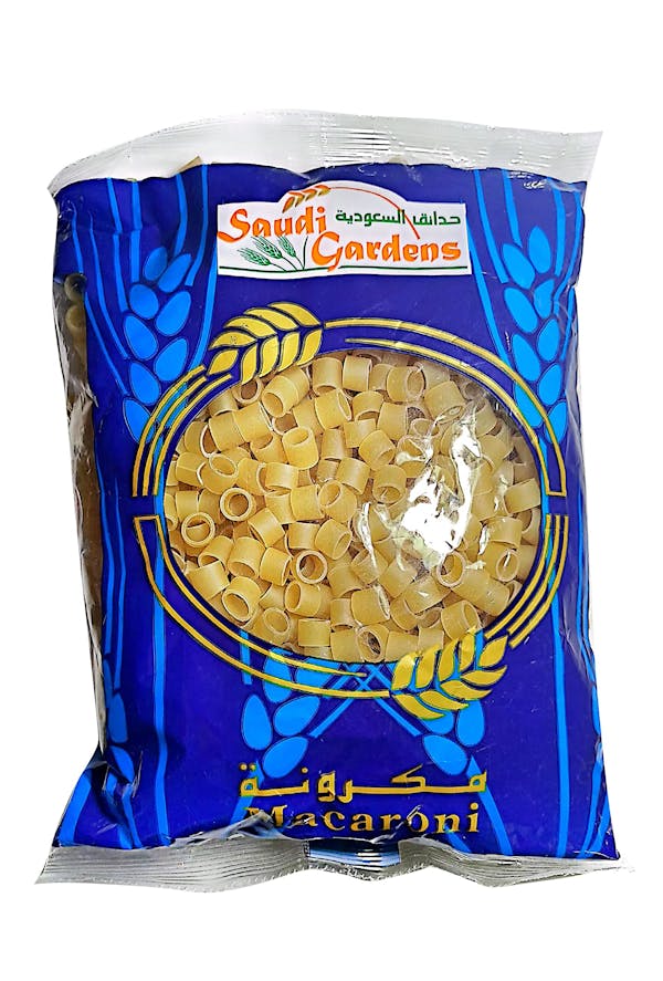 مكرونة خواتم حدائق السعودية