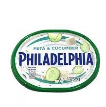 جبنة فلاديفيا بطعم الخيار