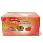 كب كيك بمربى الفراولة يومي