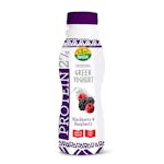 شراب الزبادي اليوناني توت اسود و توت العليق بروتين ندى