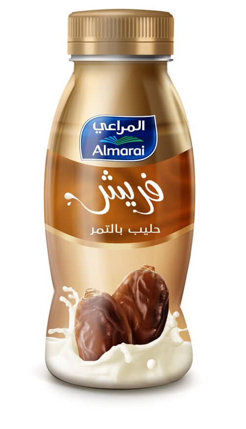 حليب بالتمر المراعي فريش