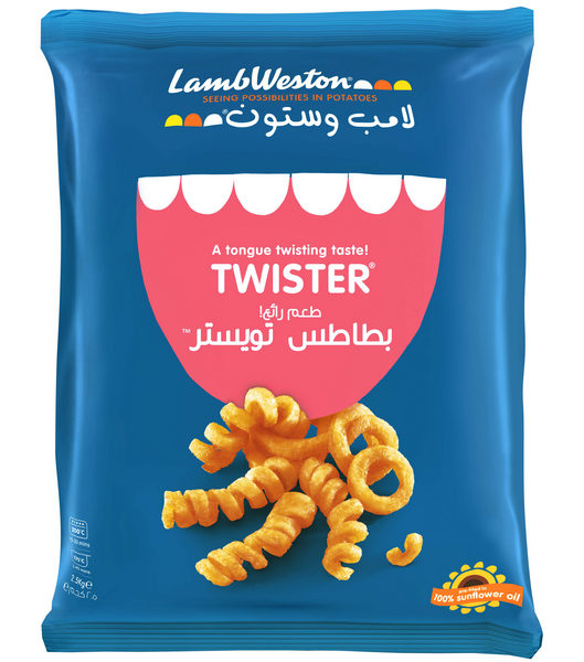 بطاطس تويستر لامب وستون مجمده