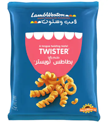 بطاطس تويستر لامب وستون مجمده