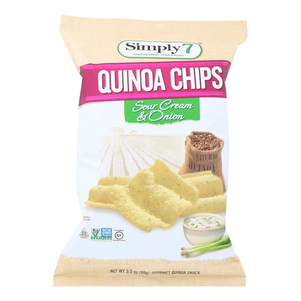 رقائق الكينوا بالكريمة الحامضه والبصل سيمبلي7