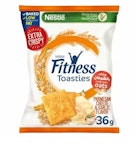 سعرات فتنس شوفان بجبنة بارميزان والثوم Fitness Toasties