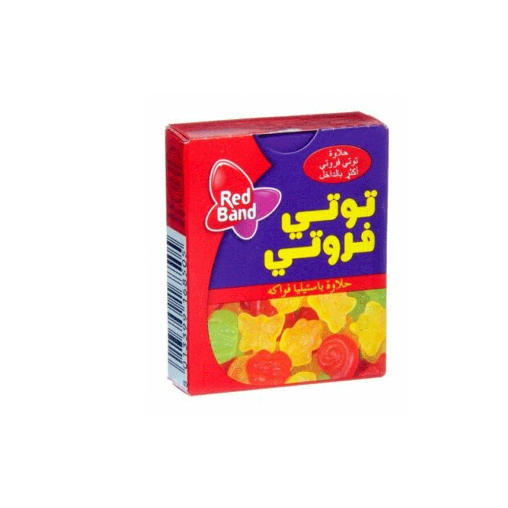 حلاوة توتي فروتي ريد باند