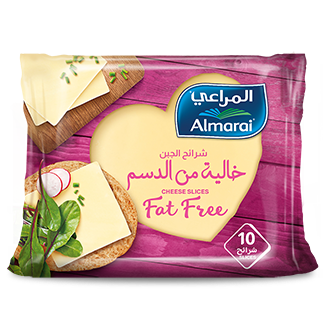 جبنة شرائح الشيدر خالية الدسم