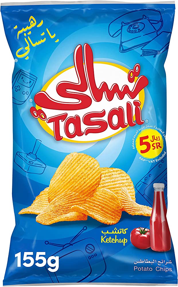 بطاطس تسالي كاتشب 160 جم