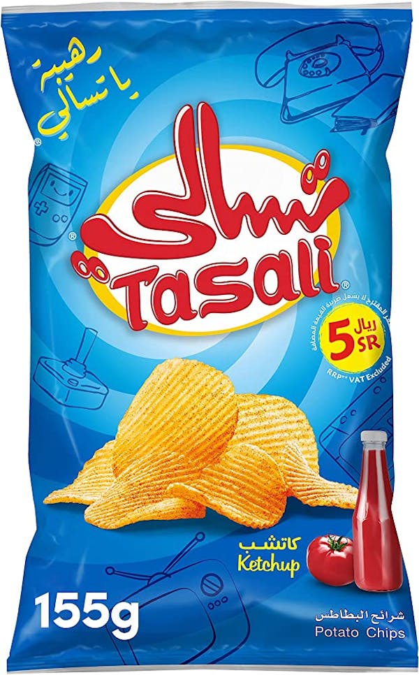 بطاطس تسالي كاتشب 160 جم