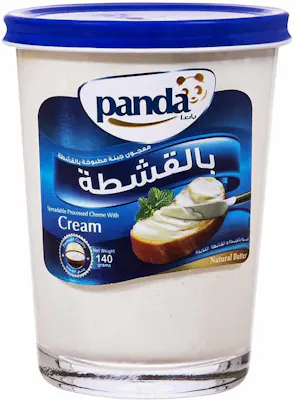 جبنة باندا بالقشطة